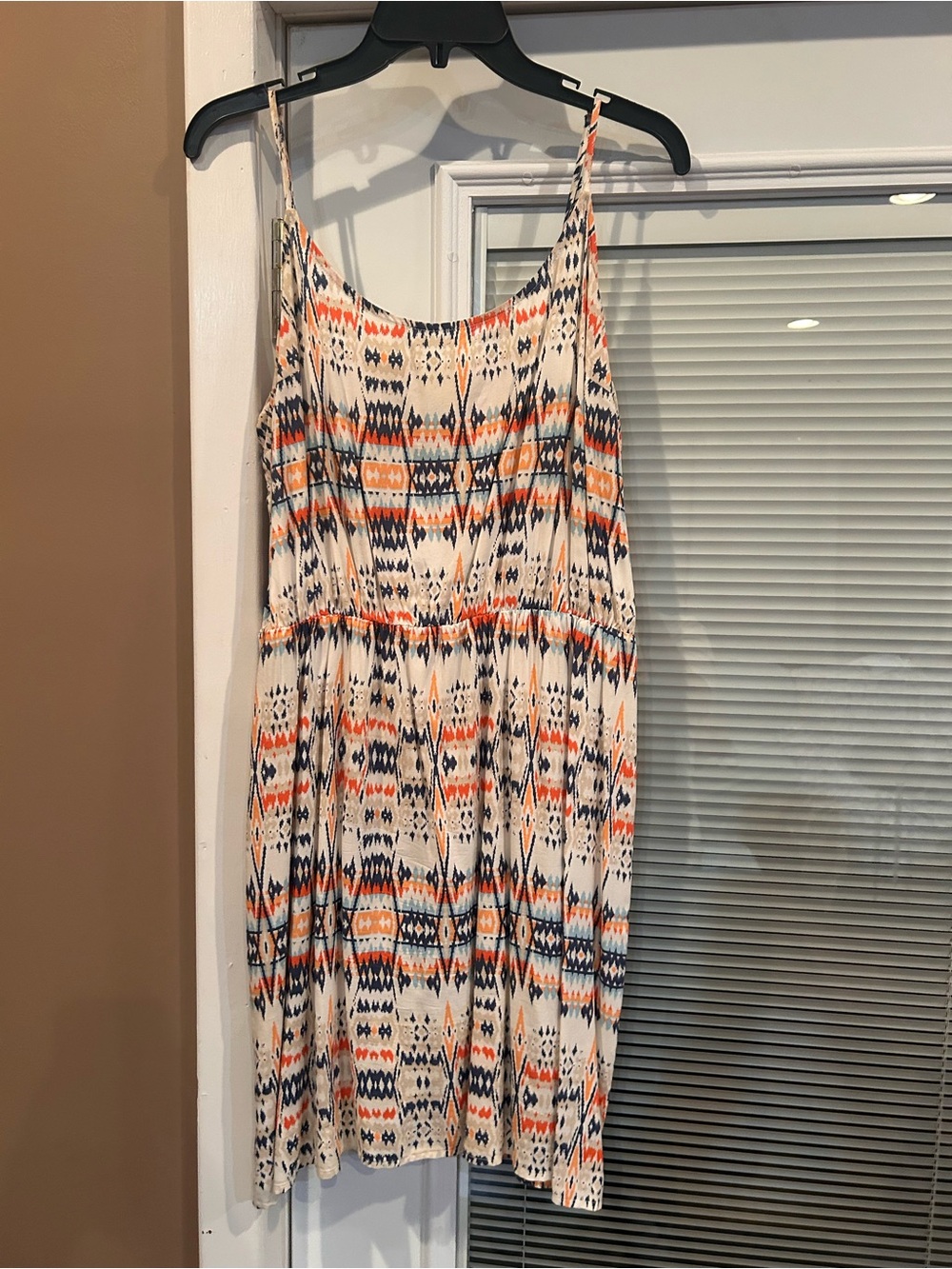 Spaghetti Strap Tribal Print Sundress - old navy